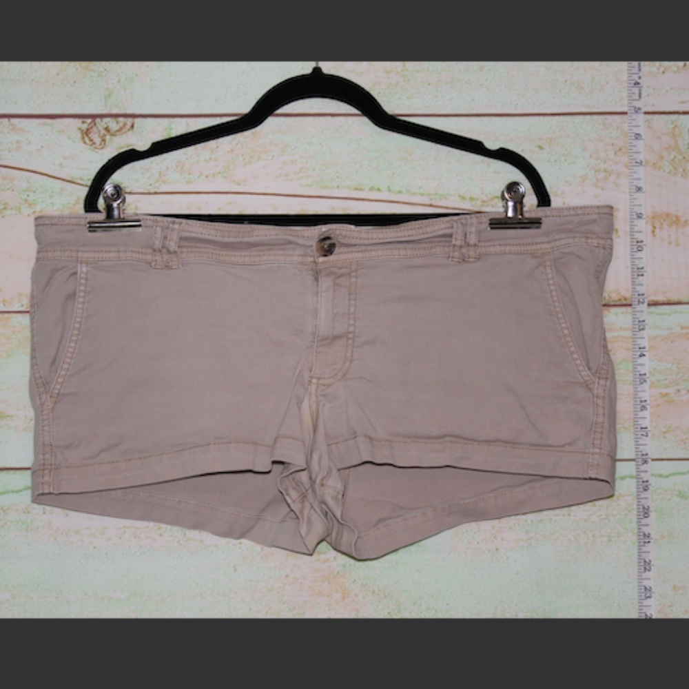 Tan Mossimo Low Rise Short Short